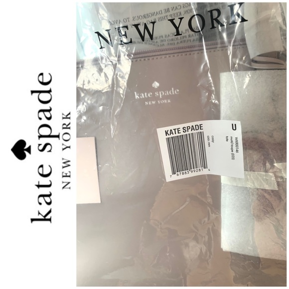 NWT Kate Spade genuine smooth leather tote - Picture 8 of 10
